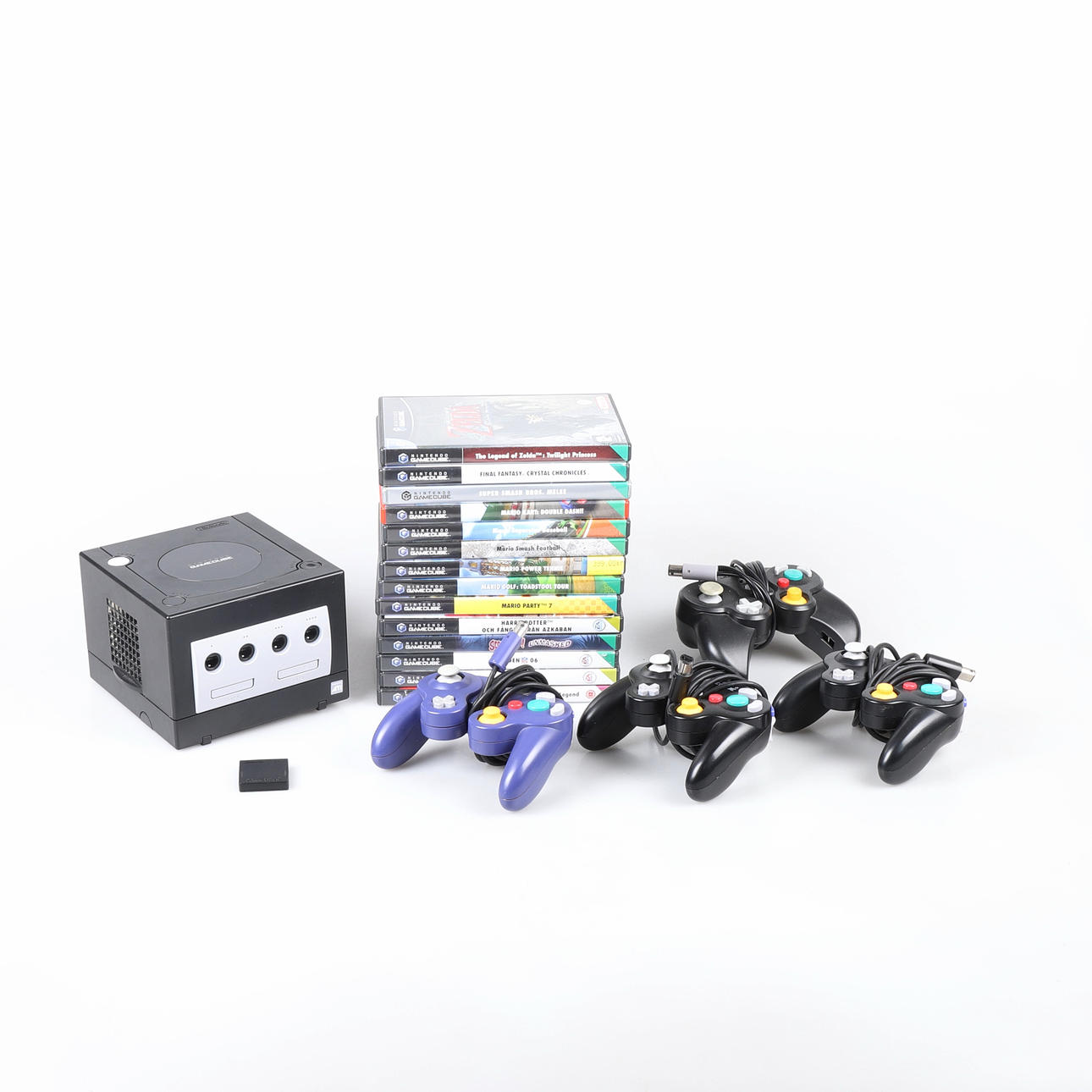 TV GAME CONSOLE, Nintendo Gamecube, 14 games.