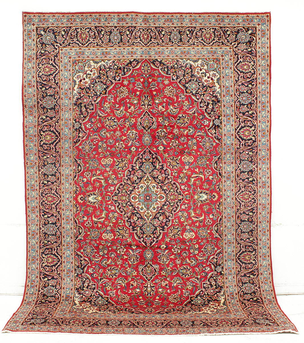 CARPET, Oriental, Keshan, 355 x 244 cm.