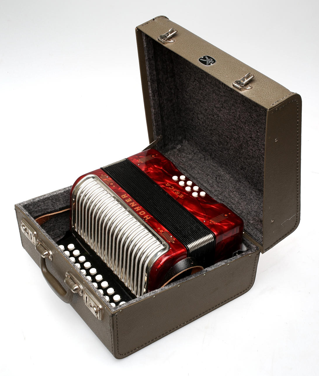 DRAGSPEL, Hohner Erica, knappdragspel.