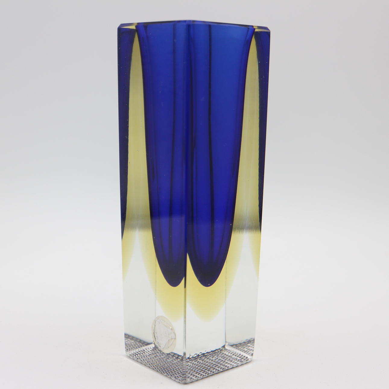 FLAVIO POLI. MURANO BLOCKET GLASVAS.