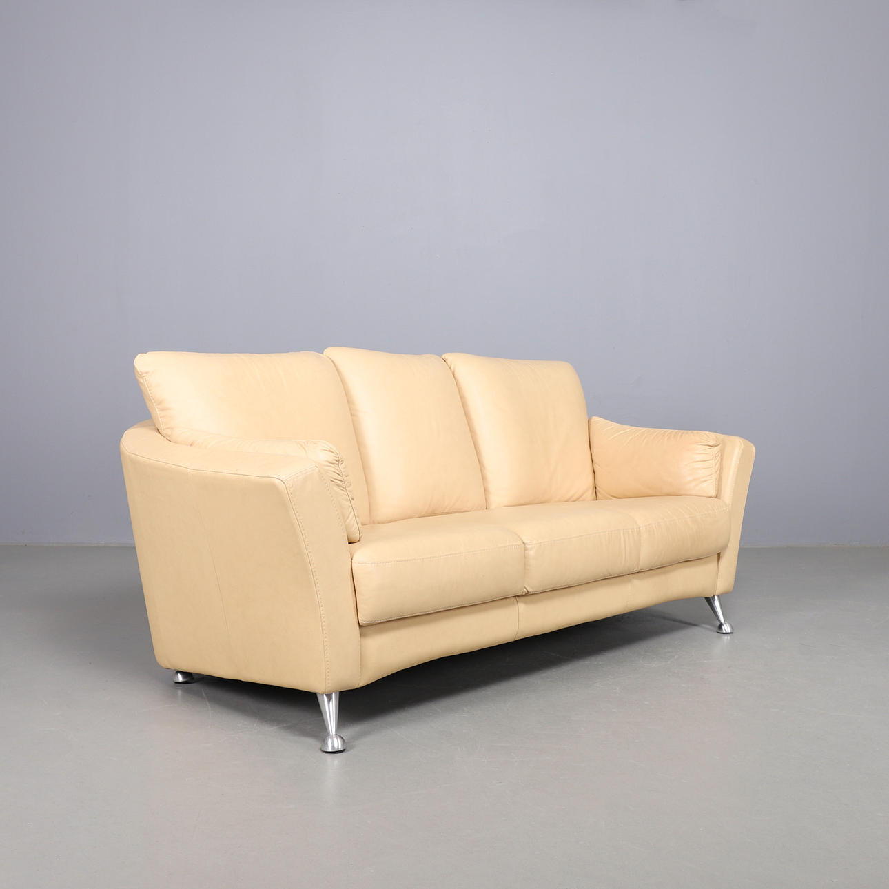 SOFFA, tresits, skinn, 2000-tal.