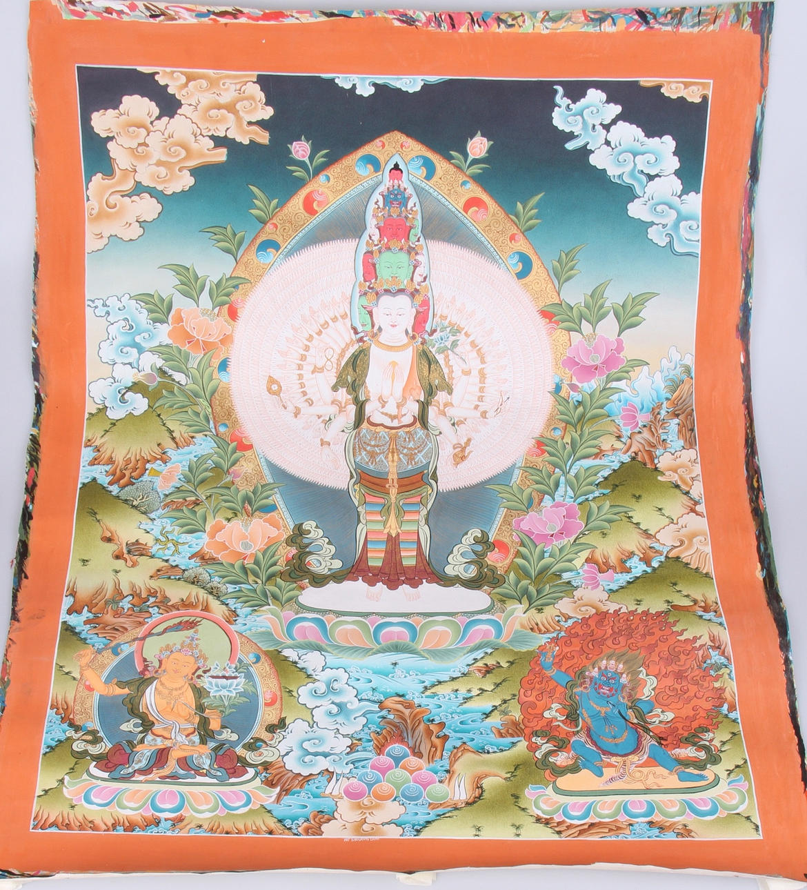 RULLMÅLNING, Bali, 1900-tal.