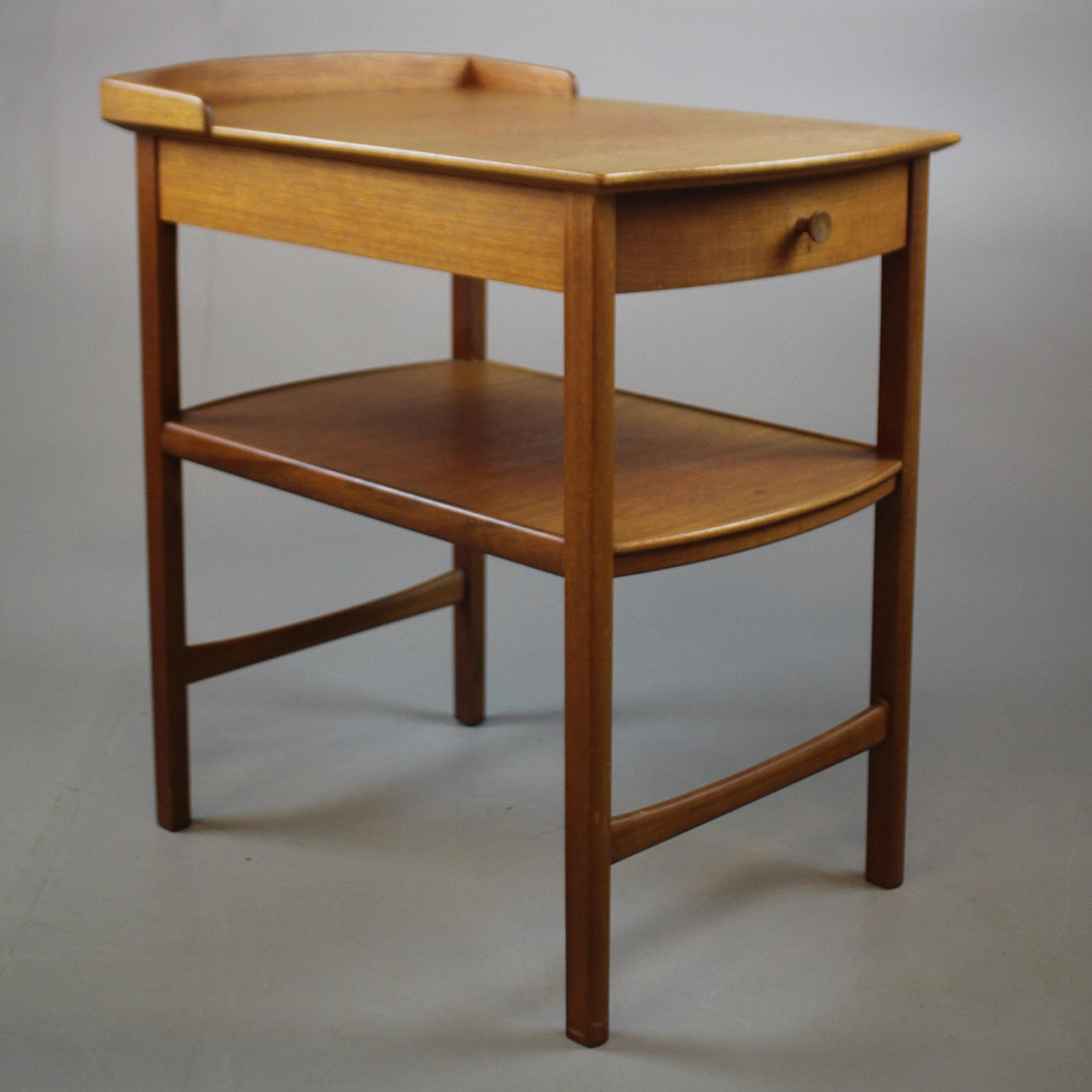 CARL MALMSTEN sängbord "Birgitta", teak.