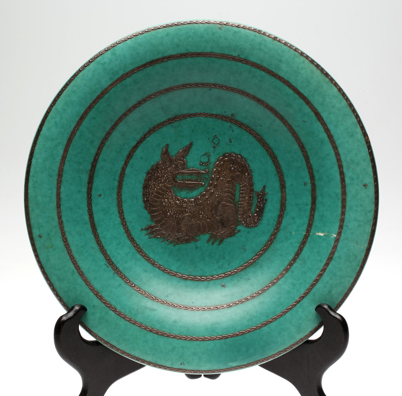 WILHELM KÅGE. Fat, Argenta, Keramik, Gustavsberg.