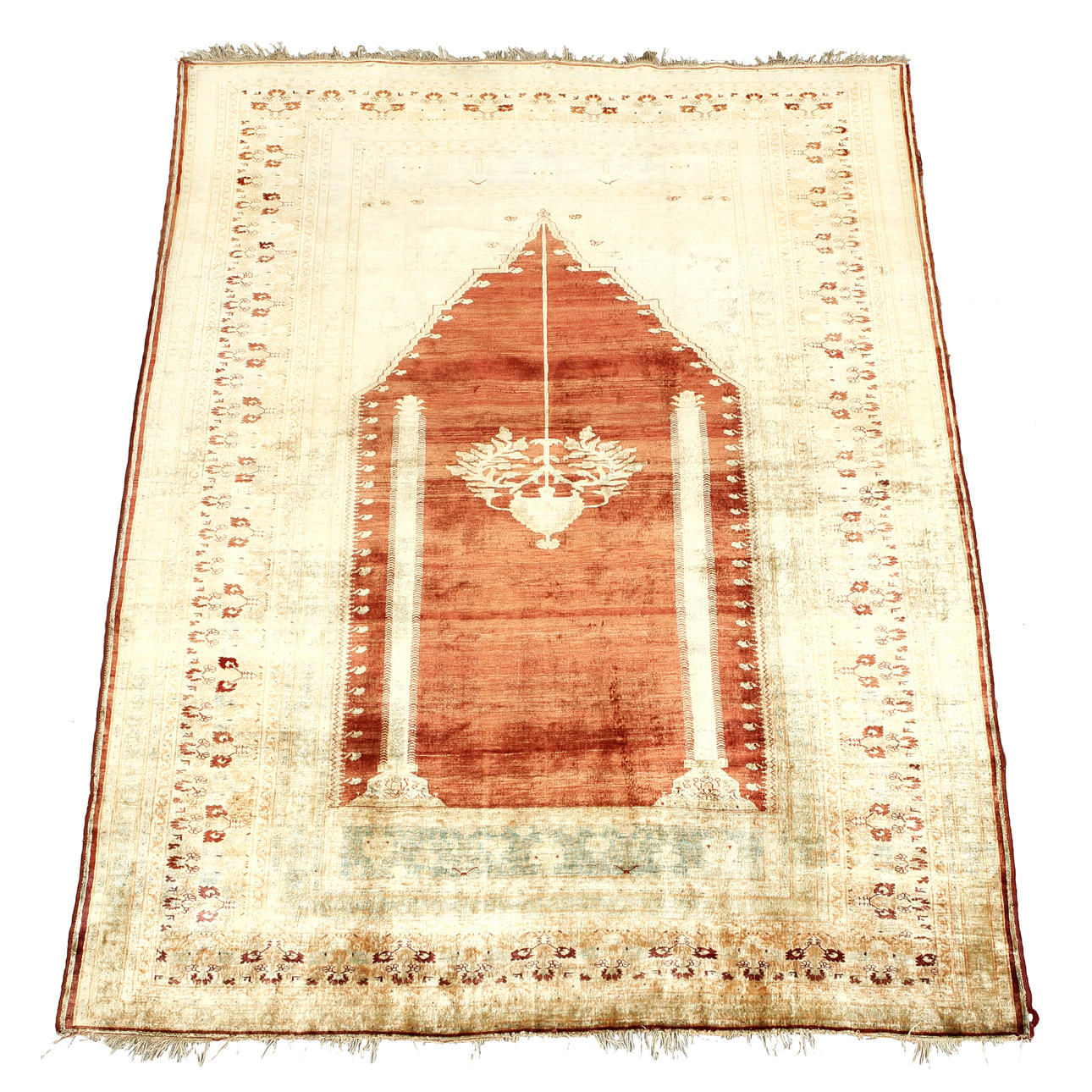 BÖNEMATTA, Ladik, silke, antik.