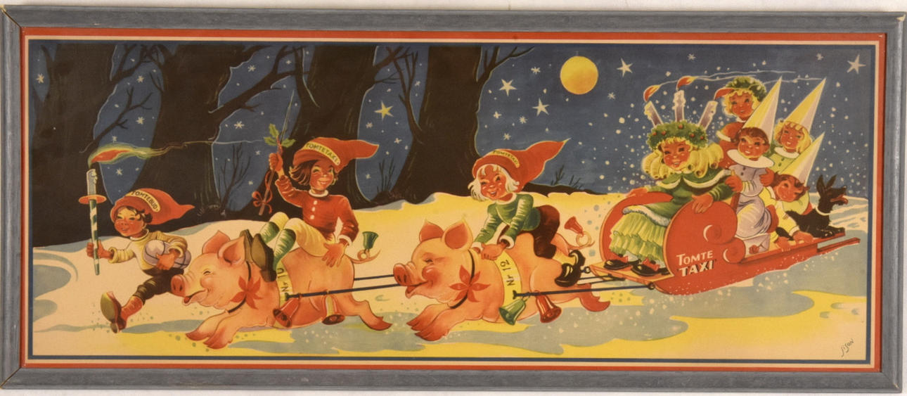 OIDENTIFIERAD KONSTNÄR. AFFISCH, offsettryck.