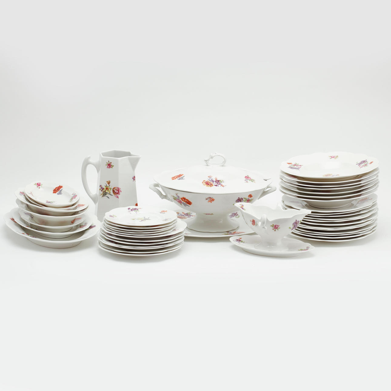 SERVIS, 59 delar, porslin, Rörstrand, 1930/40-tal.