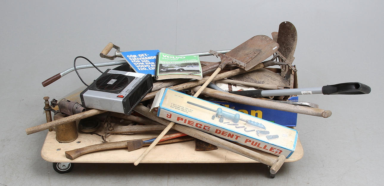 VERKTYG samt REDSKAP, 1900-tal.