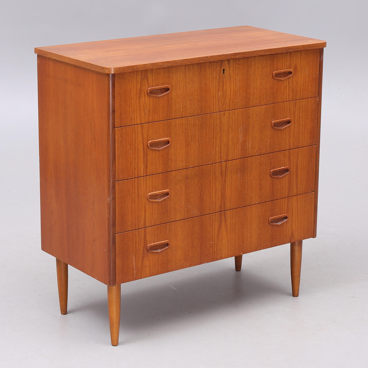 BYRÅ, teak, 1950/60-tal.