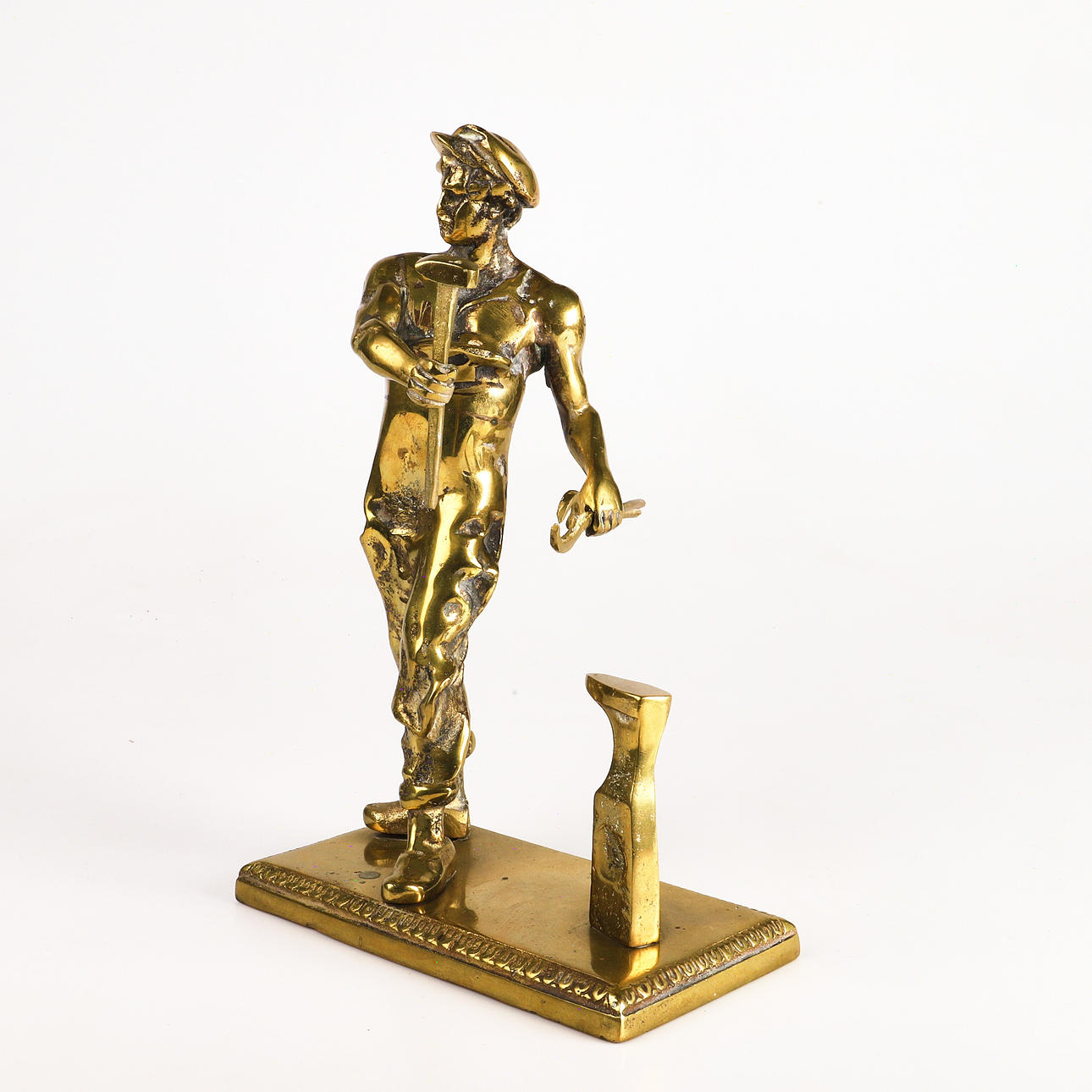 SKULPTUR, mässing, Smed.