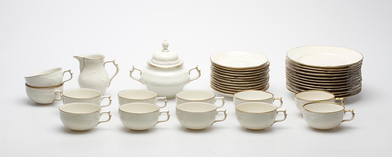 SERVISDELAR, 26 delar, "Sanssouci", Rosenthal, 1900-tal.