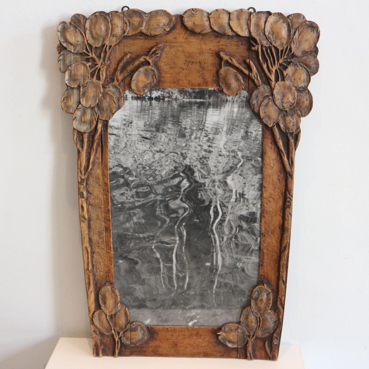 MARCO DE MADERA ART NOUVEAU.