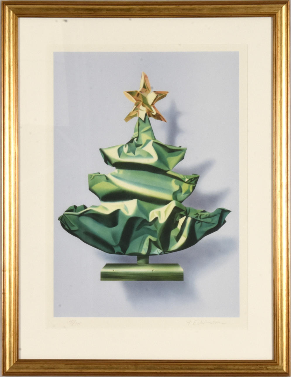 YRJÖ EDELMANN. litografía en color.