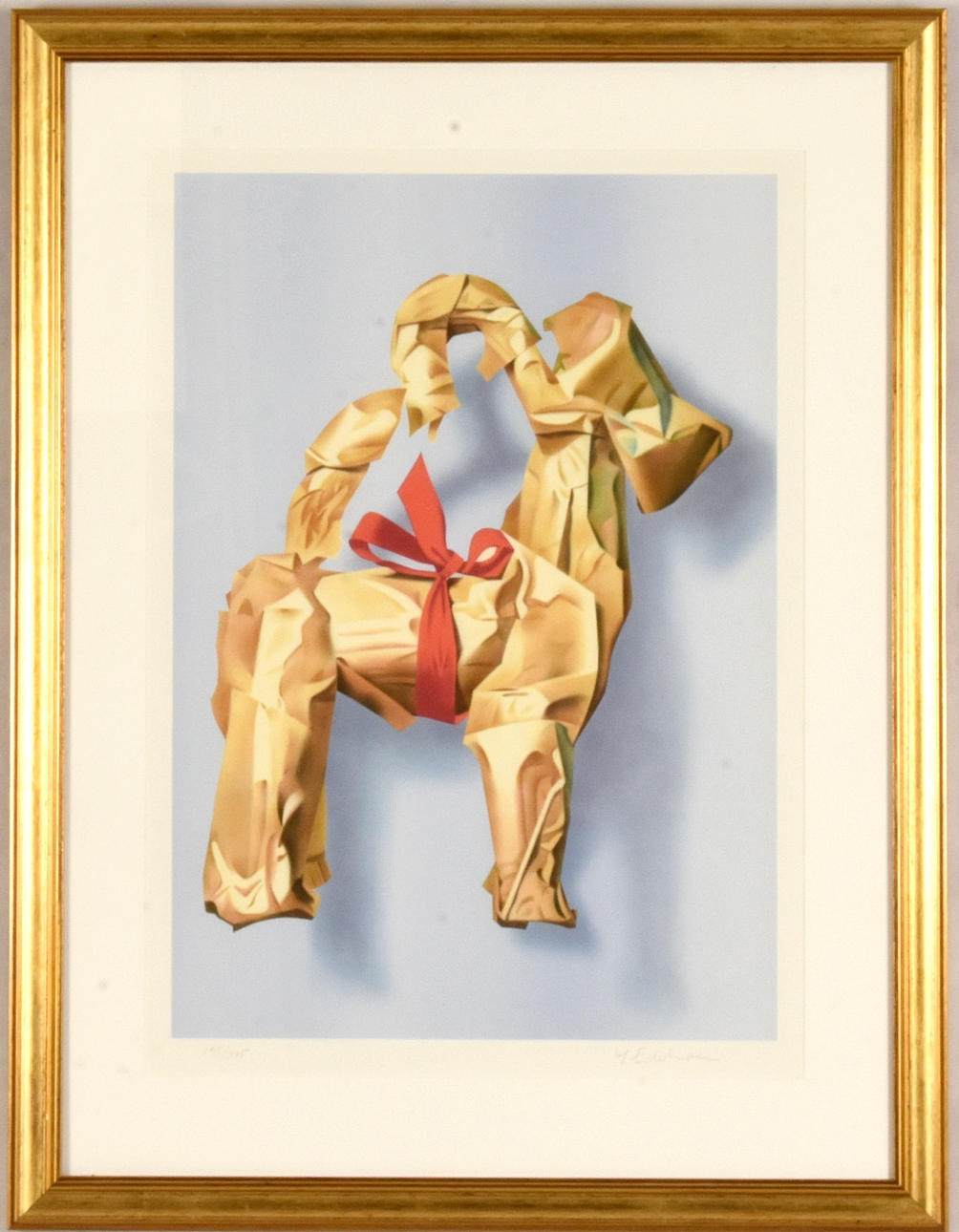 YRJÖ EDELMANN. Färglitografi.