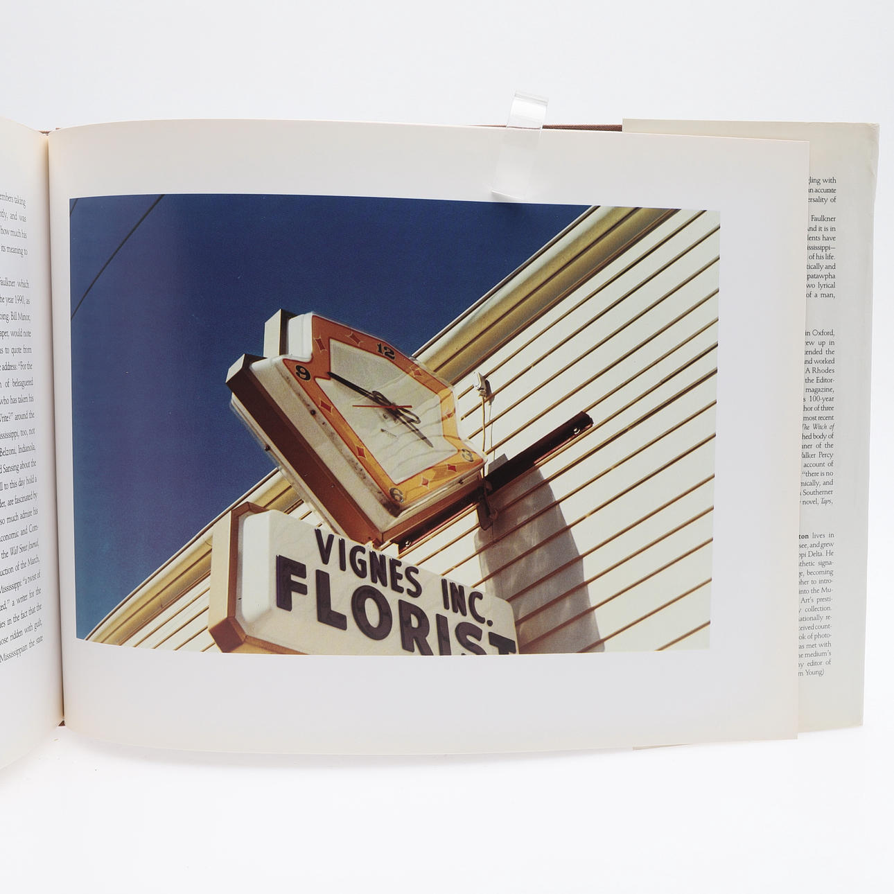 PHOTO. WILLIAM EGGLESTON & WILLIE MORRIS “FAULKNER'S MISSISSIPPI