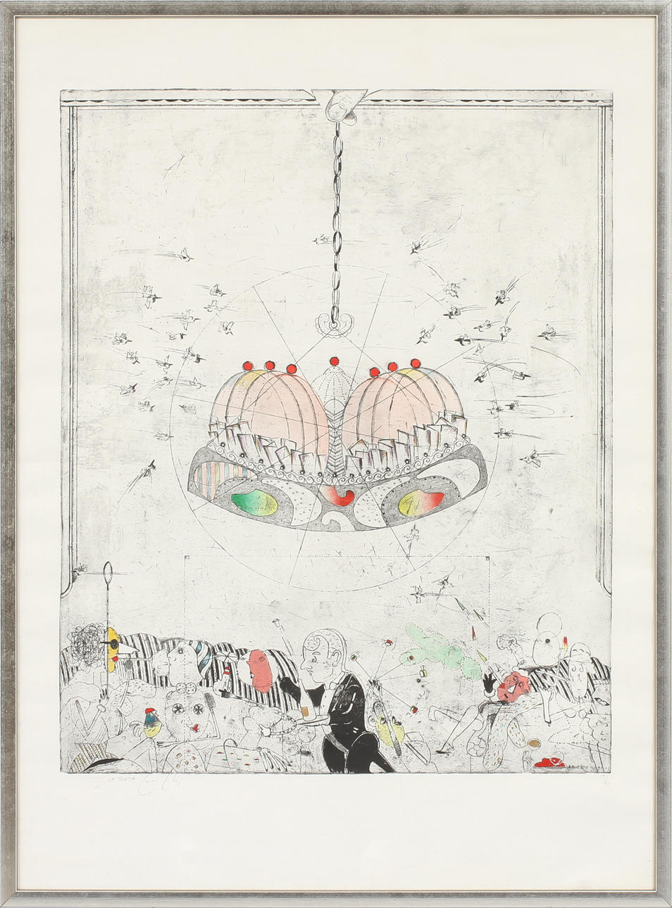 JORGO KRALLIS. Etsning, sign o numr 19/30.