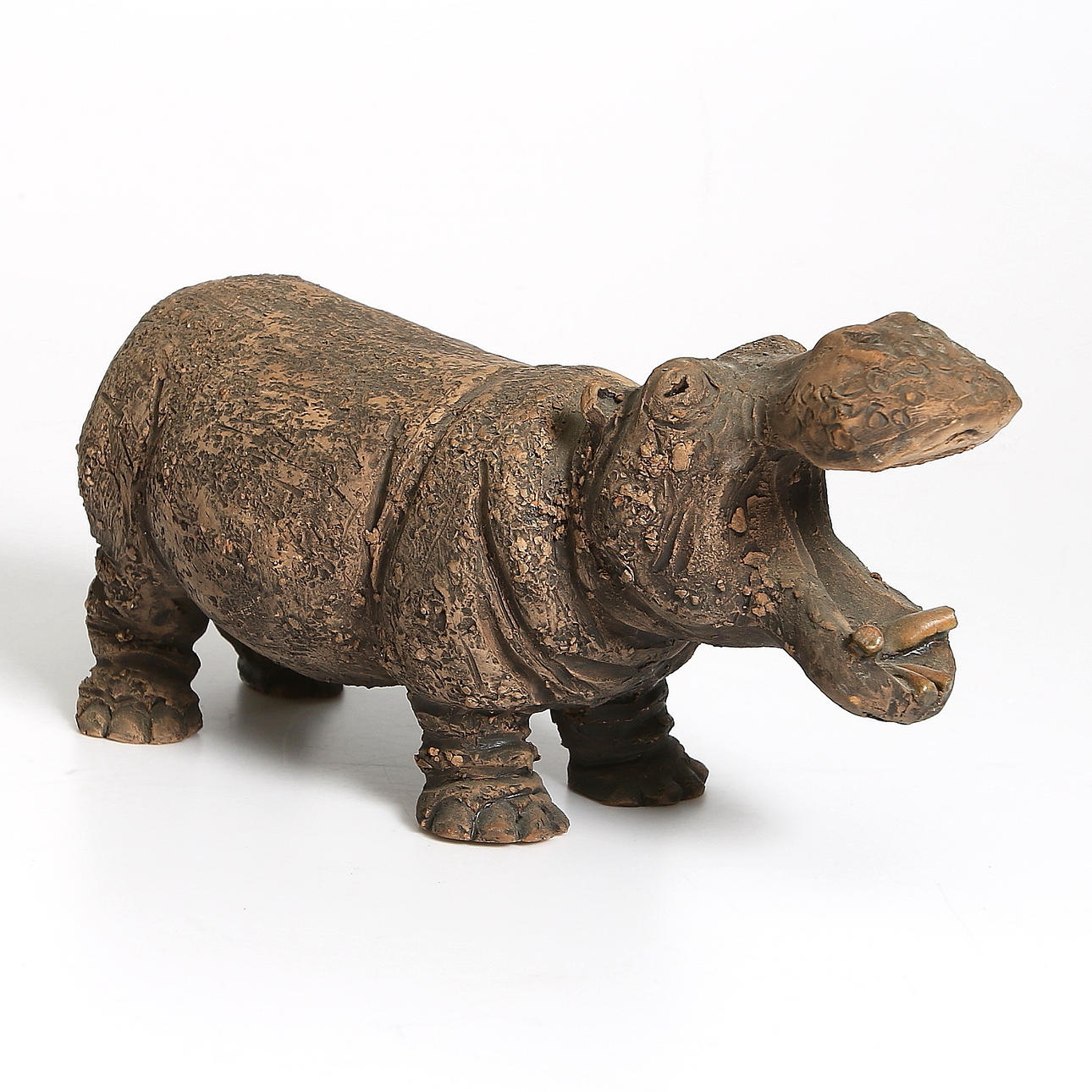 FIGURIN, lergods, "Flodhäst", Tilgmans.