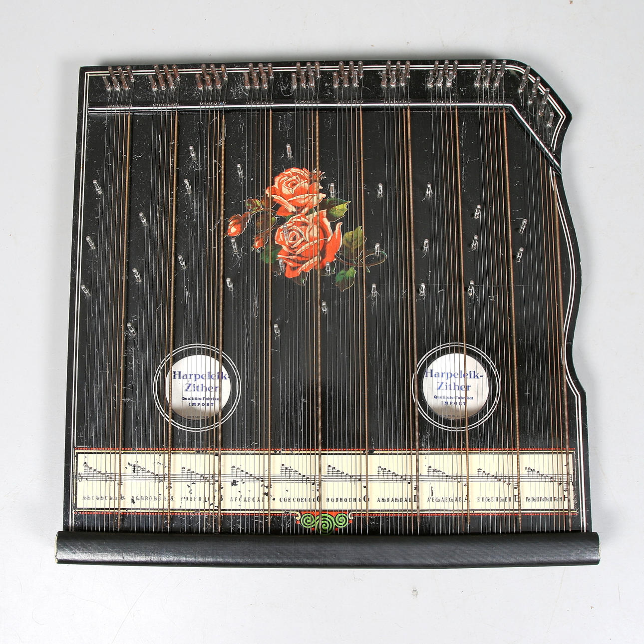 CITTRA, Harpeleik-Zither, Östtyskland, 1970-tal.