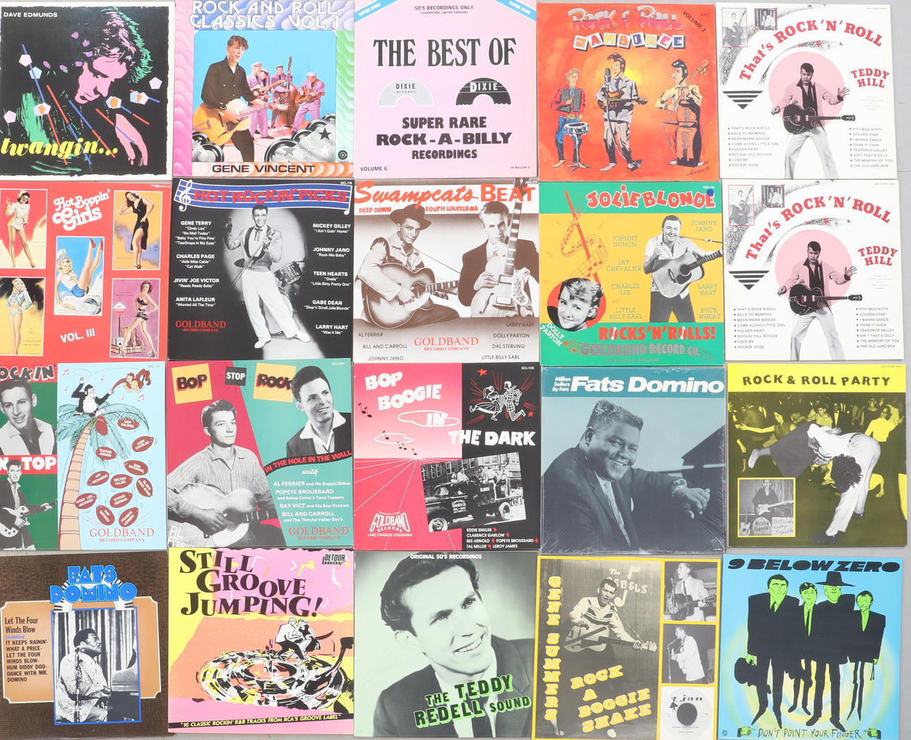 VINYL RECORDS 20 pieces Rock.