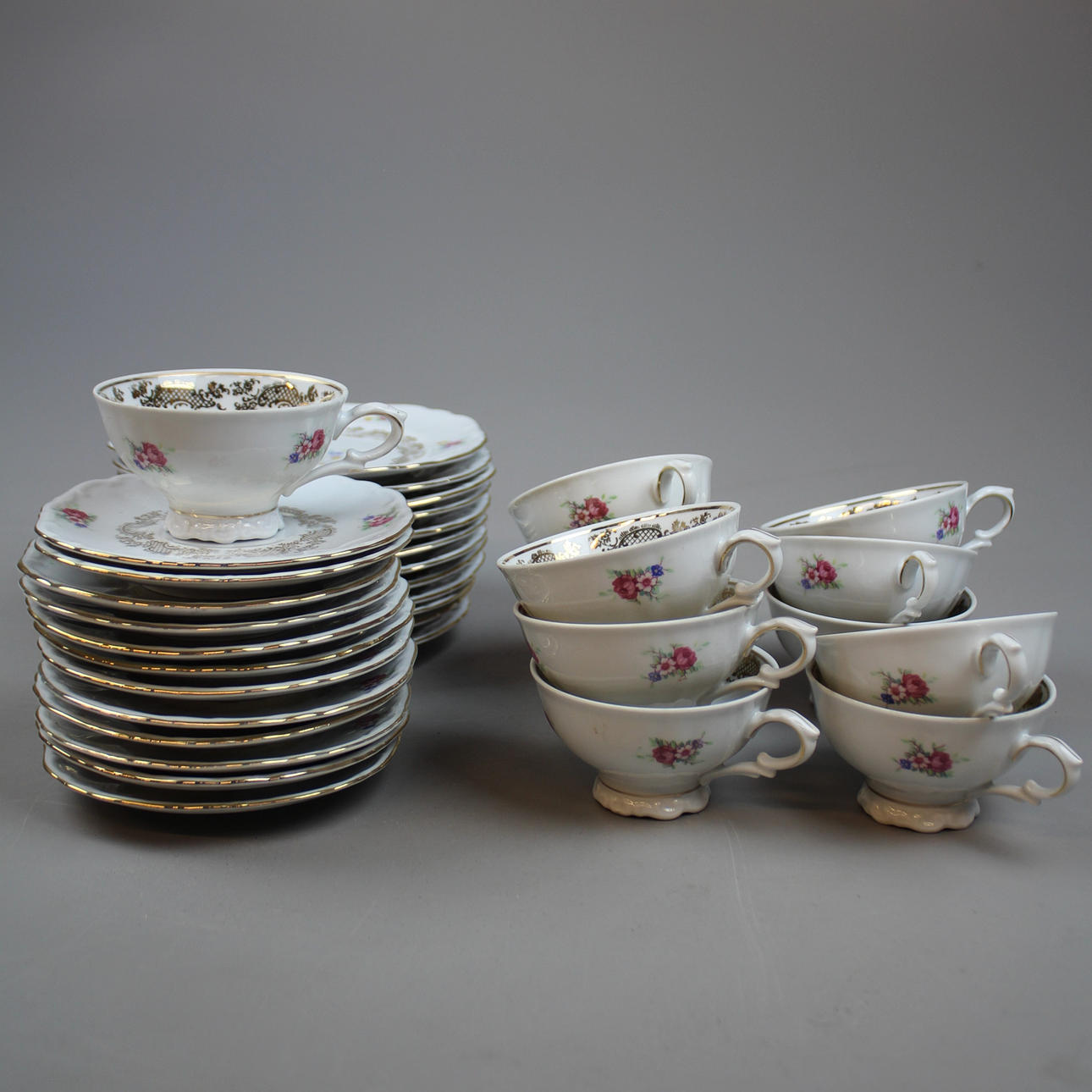 KAFFEESET, 36-teilig bareuther waldsassen Bavaria.