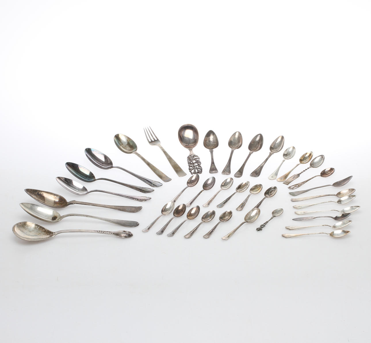 PARTI SILVER, Tot vikt ca 730 g.