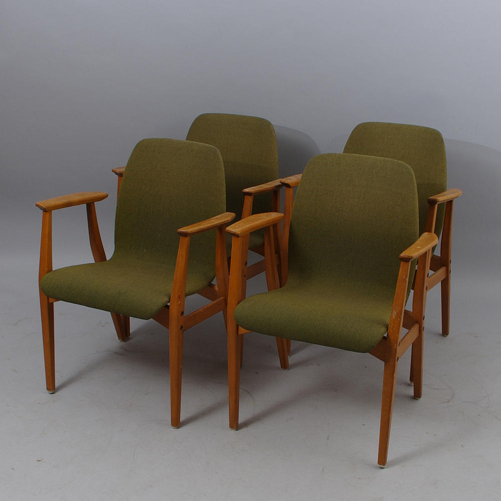 KARMSTOLAR, 4 stycken, Svegards Markaryd.