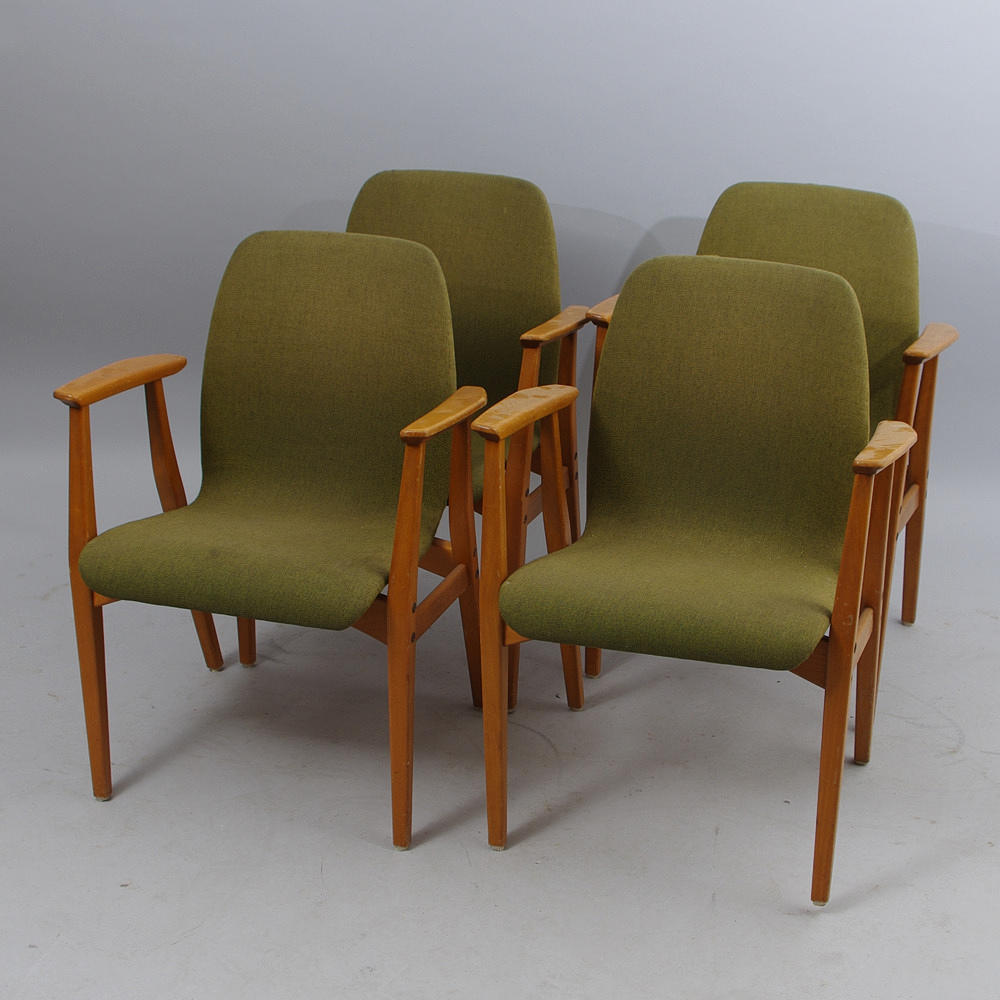 KARMSTOLAR, 4 stycken, Svegards Markaryd.