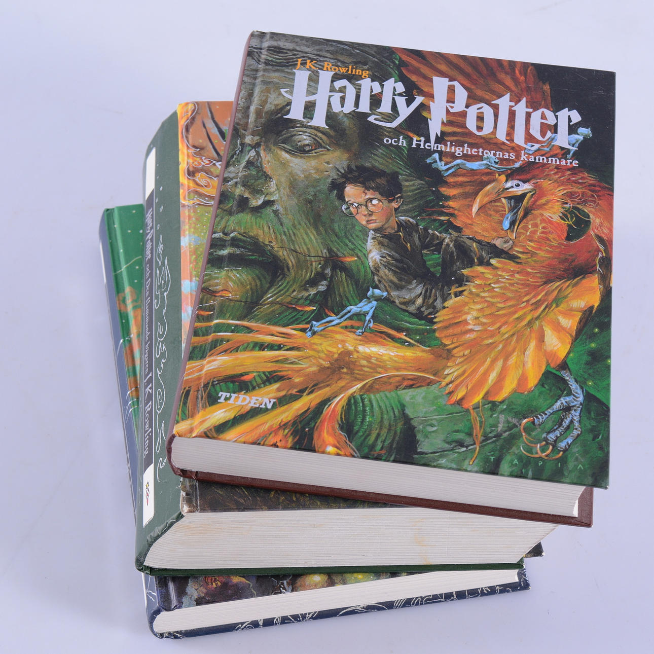 BÖCKER, 3-stycken, Harry Potter, Svenska.