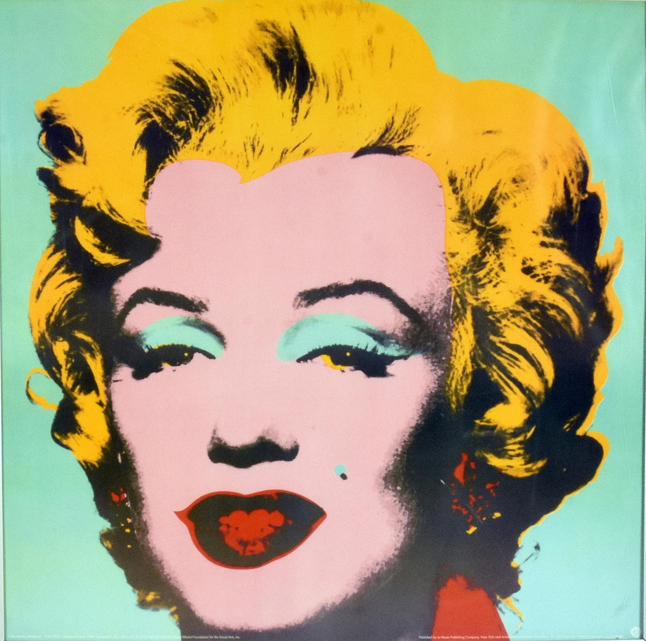 ANDY WARHOL. EFTER. Offsettryck.