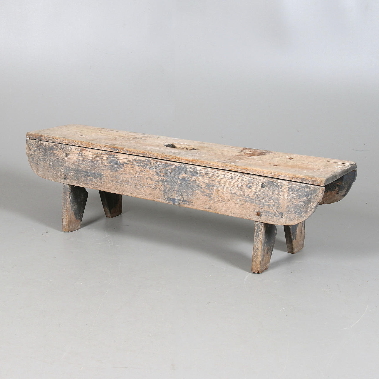 LÅNGPALL, allmoge. 1800-tal.