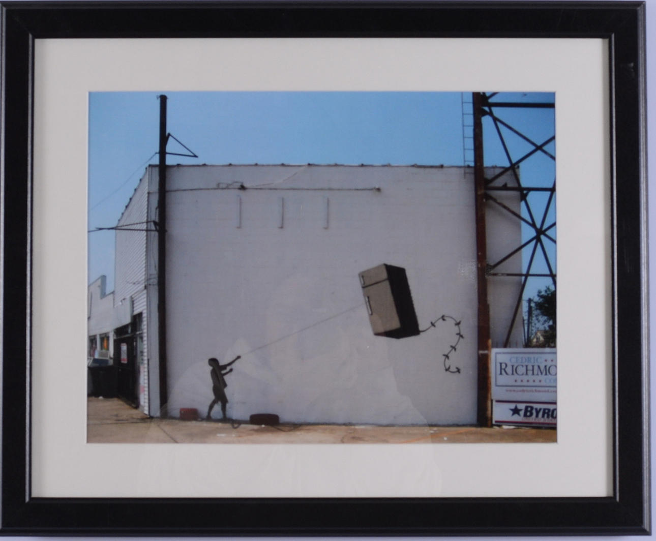 BANKSY. EFTER. Offsettryck.