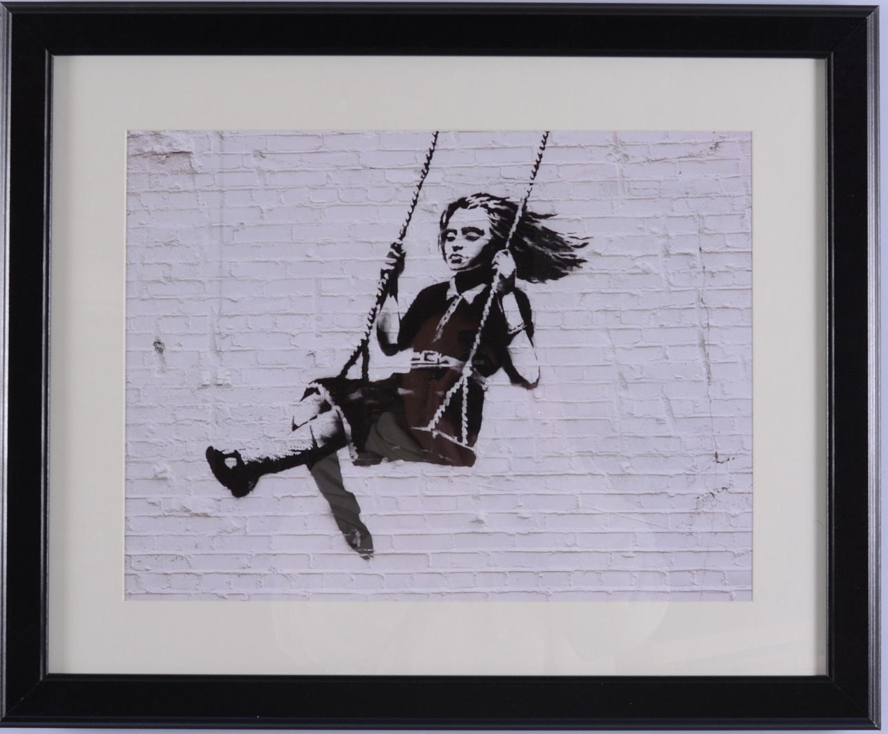 BANKSY. EFTER. Offsettryck.