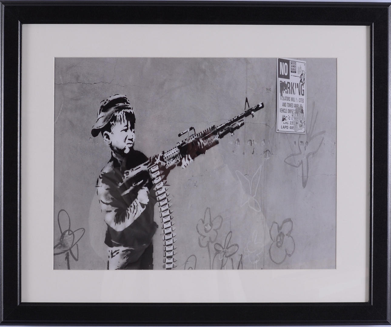 BANKSY. EFTER. Offsettryck.