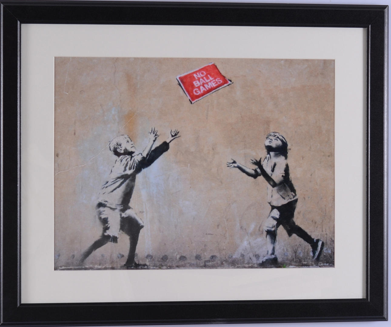 BANKSY. EFTER. Offsettryck.