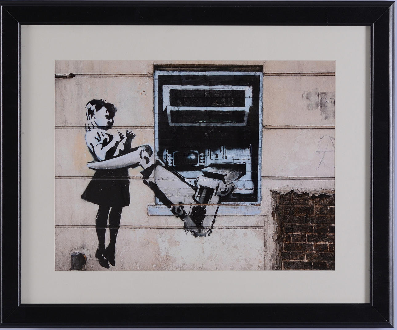 BANKSY. EFTER. Offsettryck.