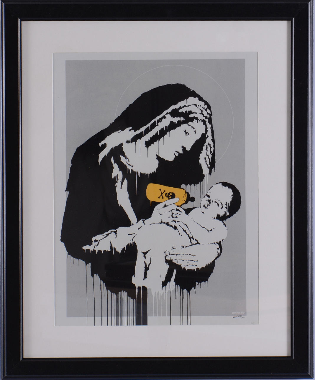 BANKSY. EFTER. Offsettryck.