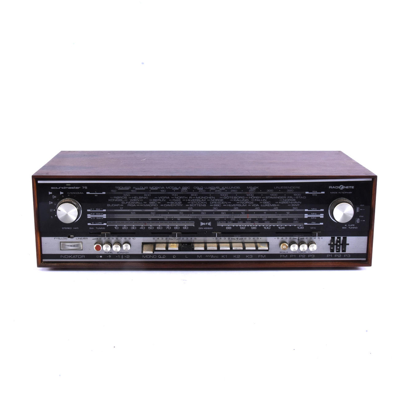 RECEIVER/RADIO, Radionette Soundmaster 75.