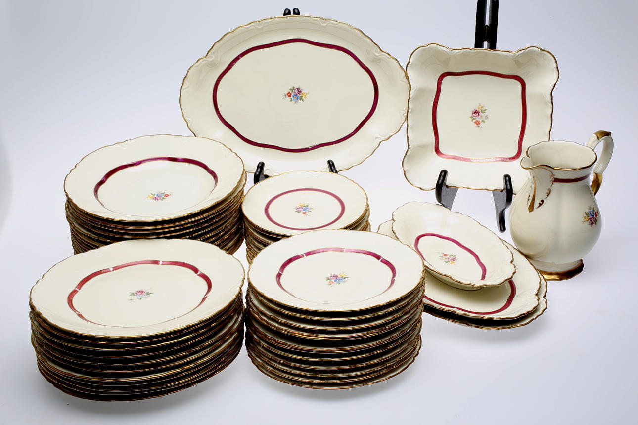 MATSVERVIS, 52 delar, Rörstrand o Lidköping.