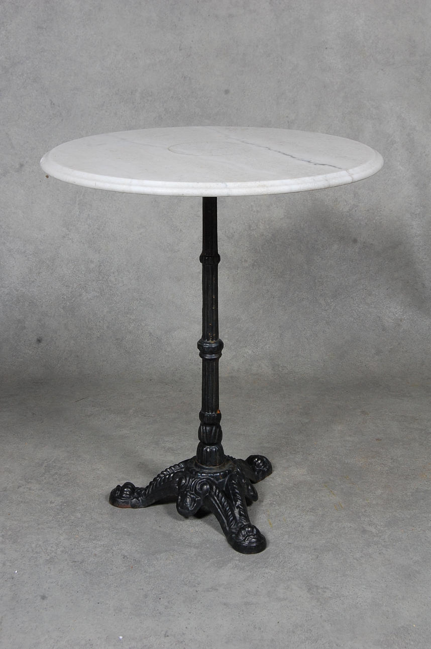 CAFÉBORD, 1900-talets senare del.