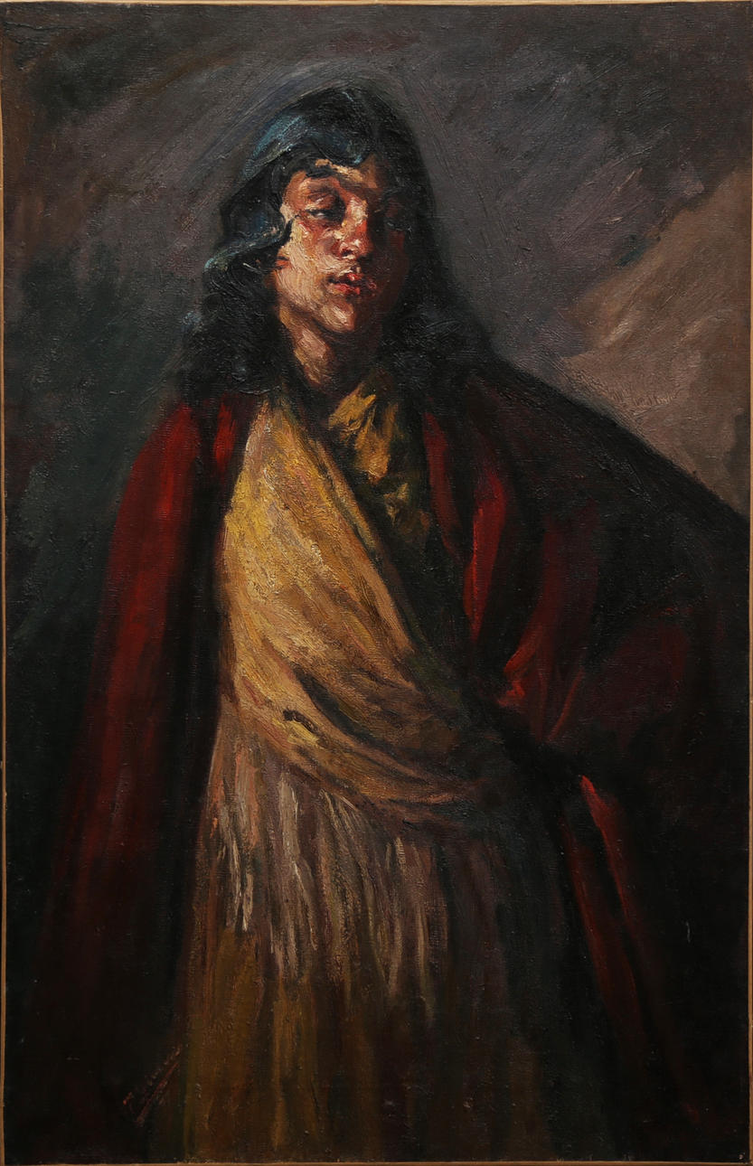 FRANCESC GIMENO. Una joven.