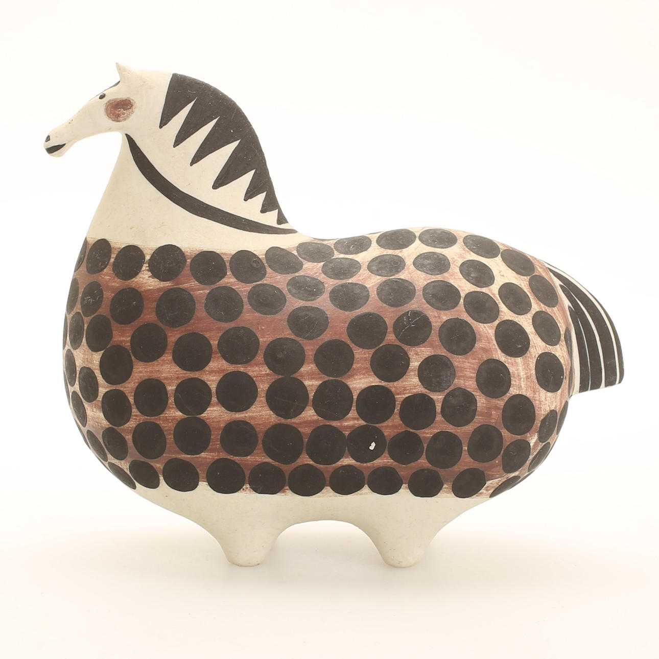 STIG LINDBERG. La estatuilla "corredor", gres, estudio Gustavsberg.