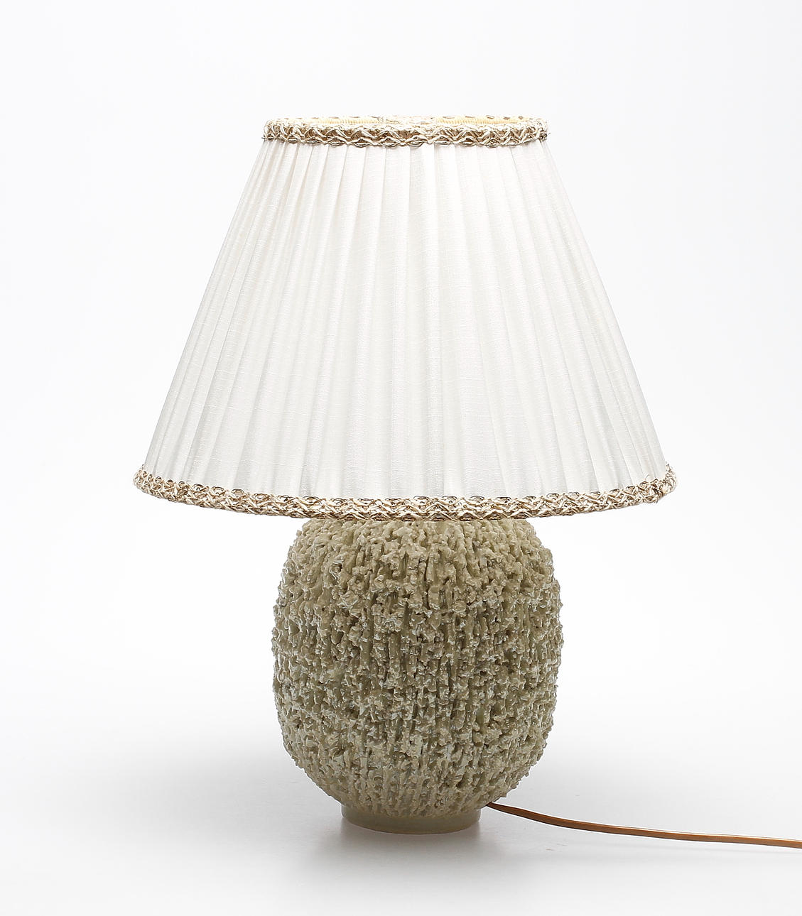 BORDSLAMPA, keramik, "Chamotte", Gunnar Nylund, Rörstrand.