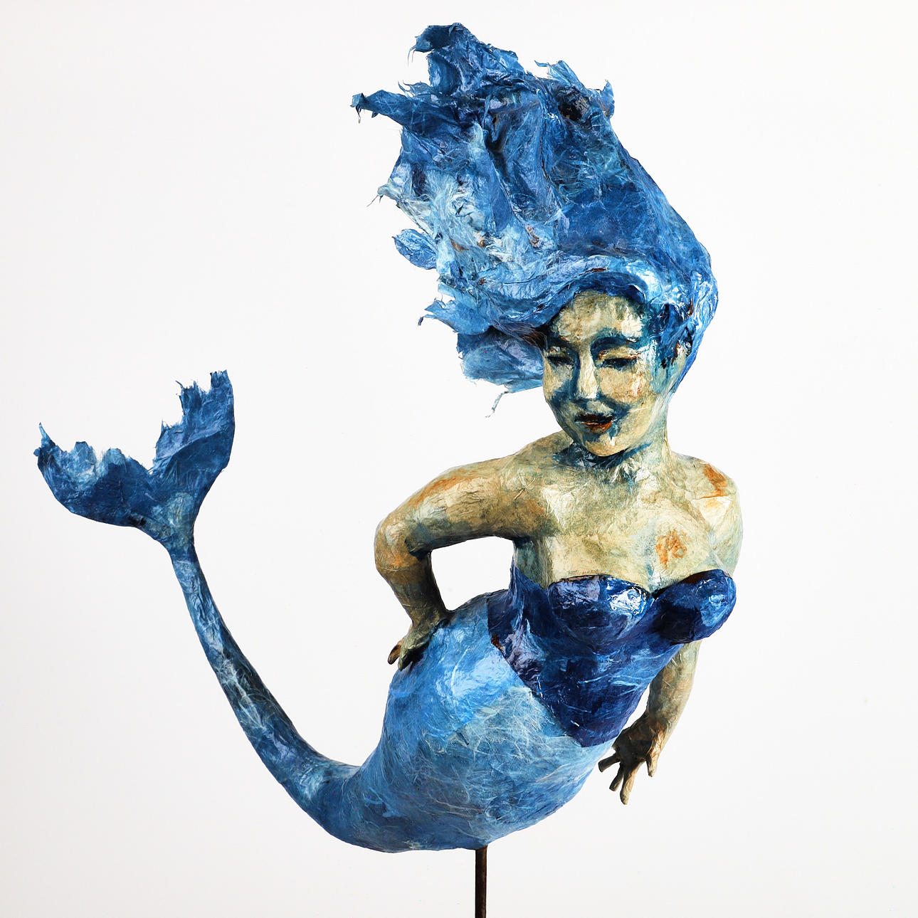 ÅSA CANBÄCK. Skulptur, "Sjöjungfru".