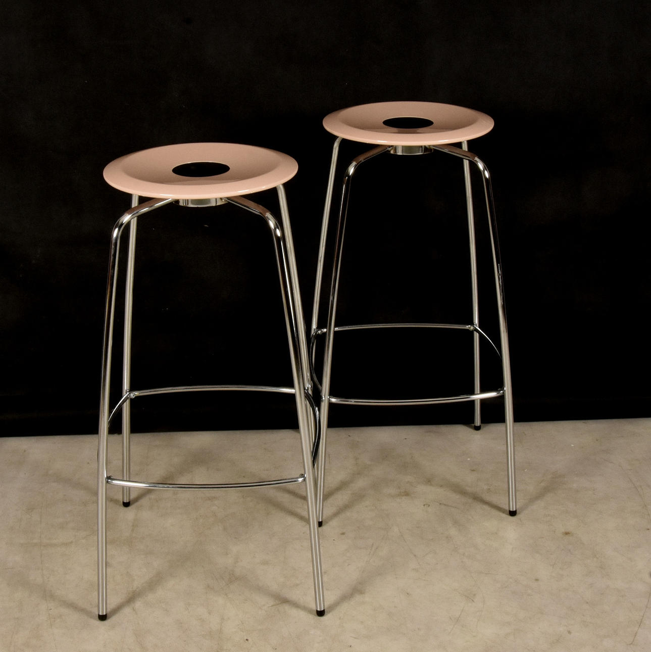 BARSTOLAR, 2-stycken, Hoffi, Danmark.