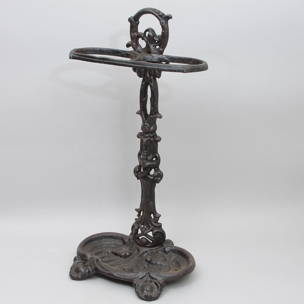 PARAPLYSTÄLL, gjutjärn, samtida.