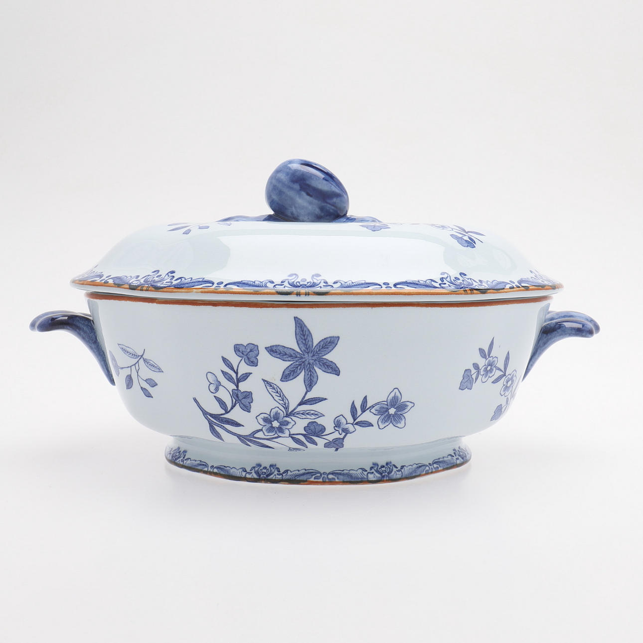 SOPPTERRIN MED LOCK, "OSTINDIA", RÖRSTRAND.