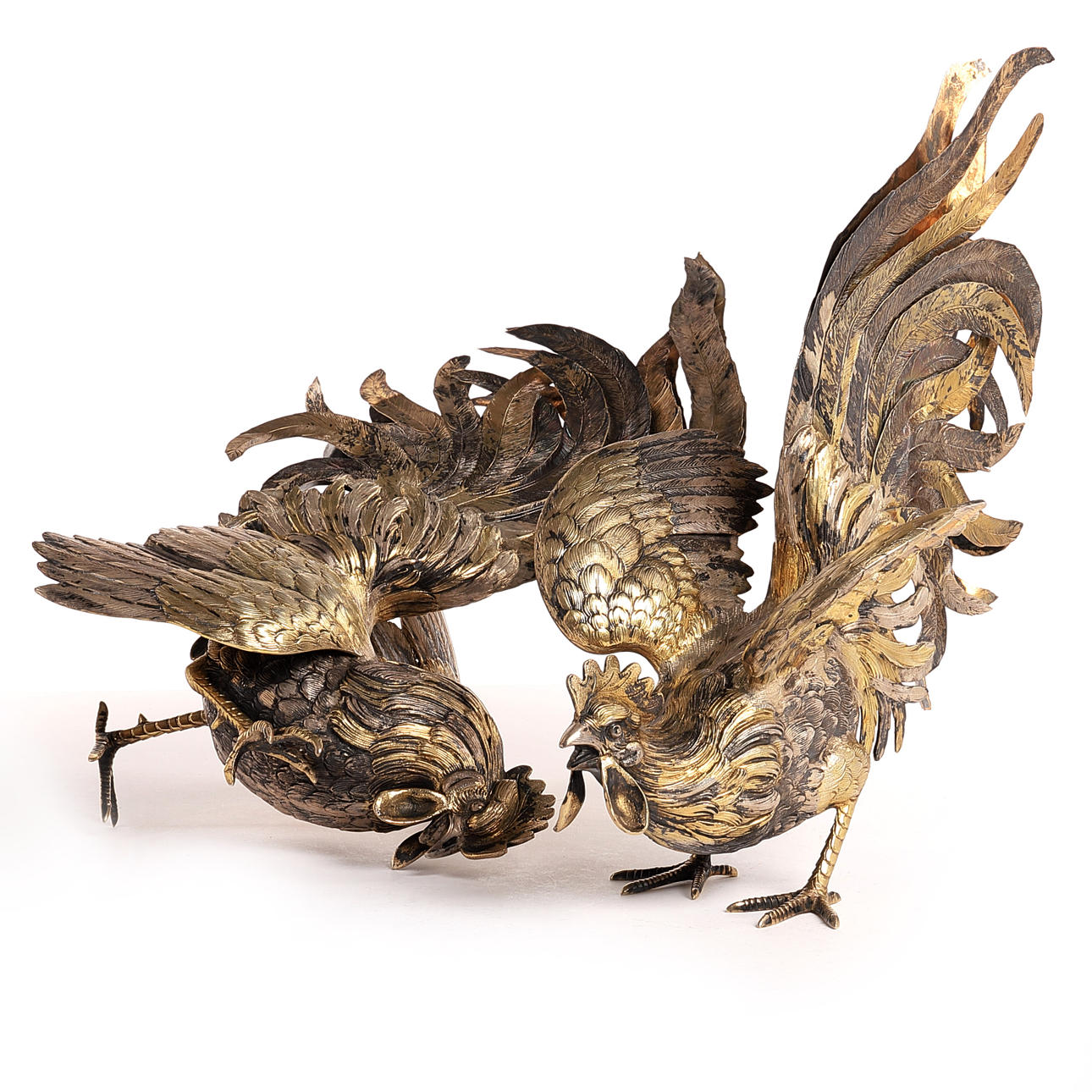 VARILLAS DE DECORACIÓN 2 uds, plateadas.