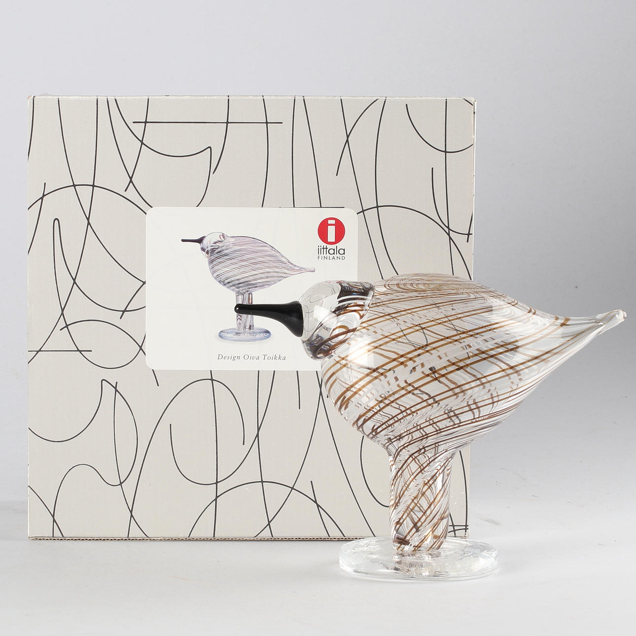 OIVA TOIKKA. Glass bird, 
