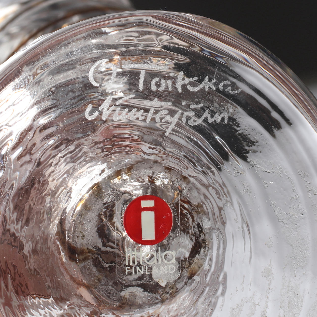 OIVA TOIKKA. Glass bird, 