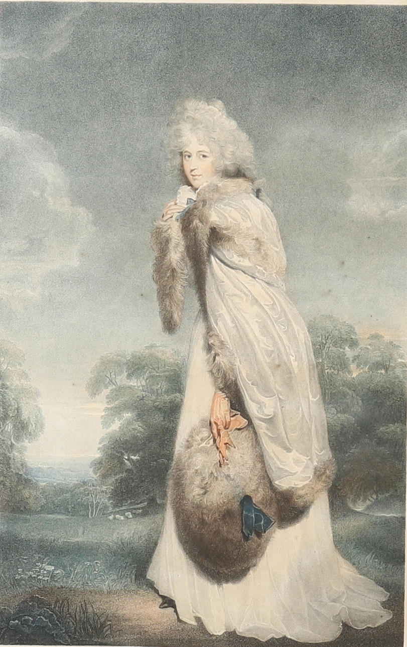 FRANCESCO BARTOLOZZI EFTER THOMAS LAWRENCE. MISS FARREN.